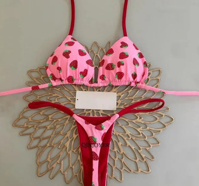 Costume Da Bagno da Donna. Set 2 pezzi con cinturino regolabile, morbido, di alta qualità, asciugatura rapida, non si restringe.