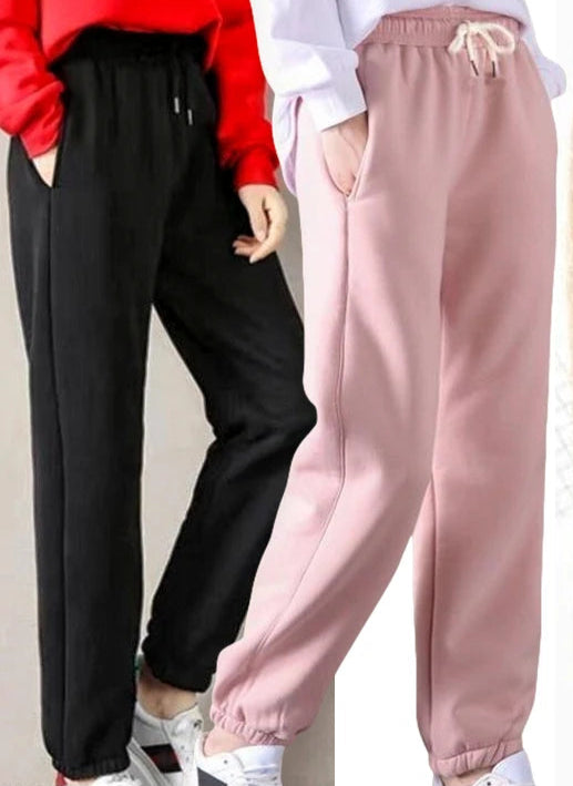 Pantalone da donna invernali con imbottitura in pile. Sportivi/casual.