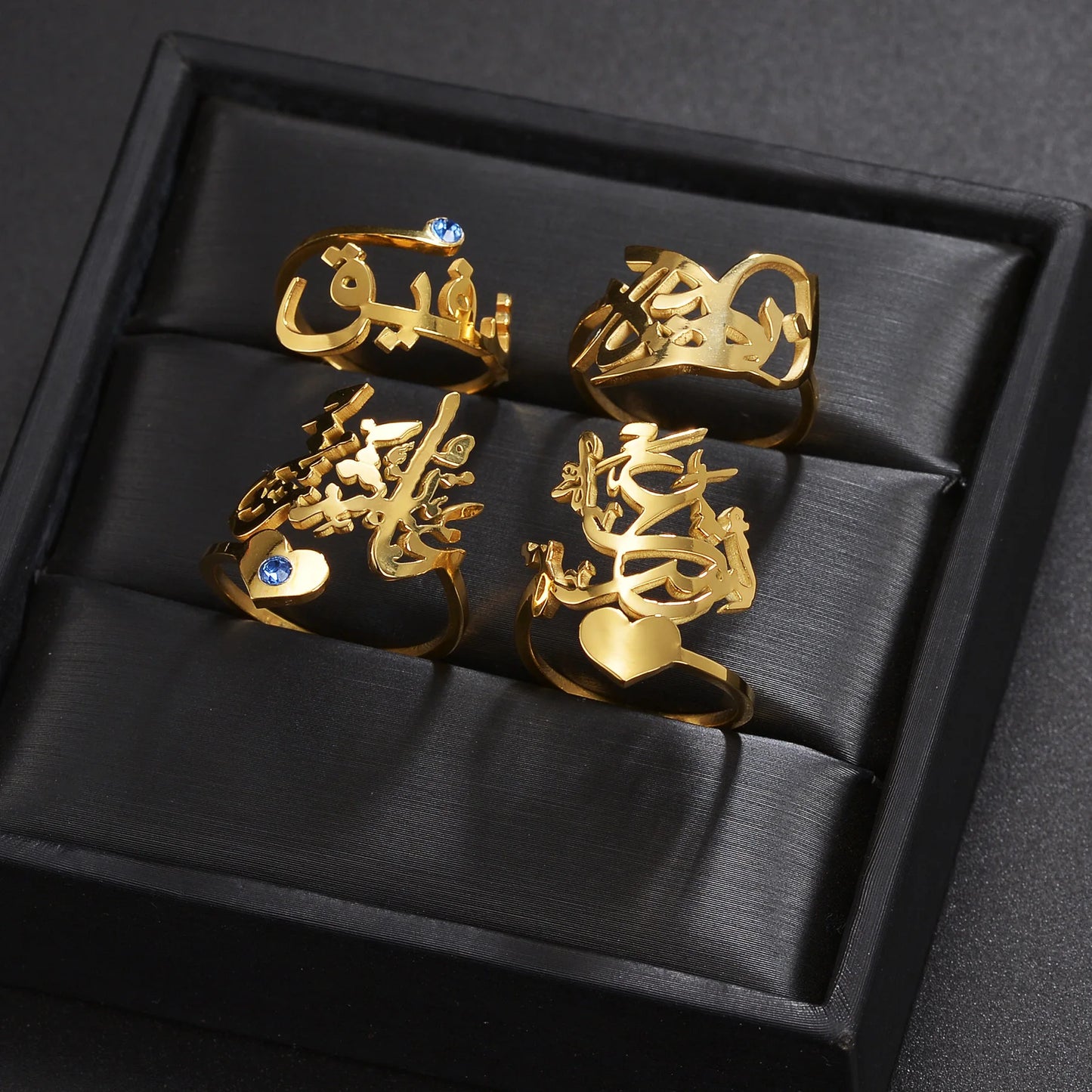 Anello Personalizzato con Nome in Arabo: Un Gioiello Unico per Te.