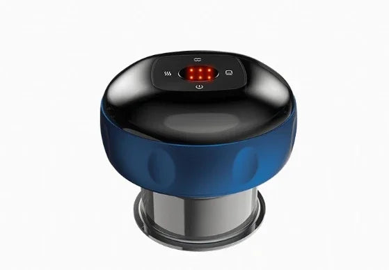 Massaggiatore 3 in 1 Venture – Coppettazione, Gua Sha e Massaggio con Riscaldamento | 12 Livelli di Aspirazione | USB Ricaricabile. Bruciatore di grasso, anticellulite.