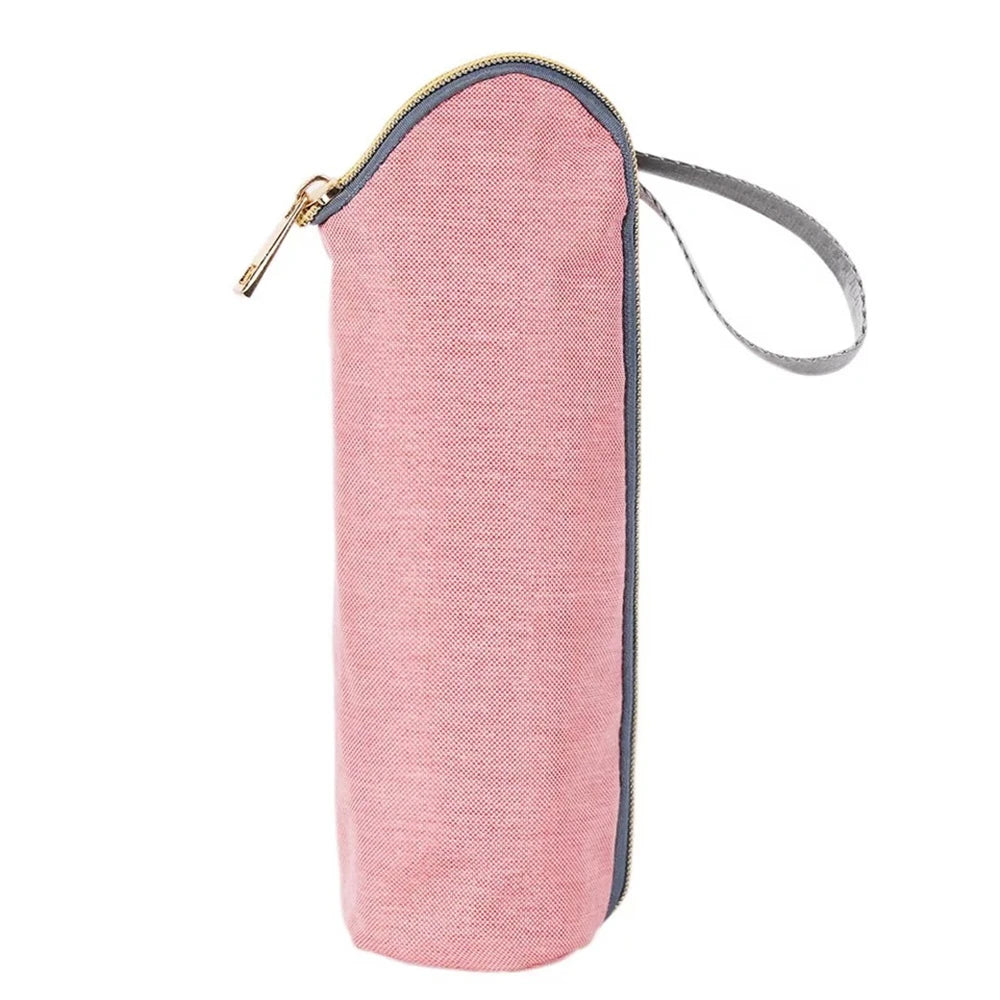 Borsa termica isolante porta biberon per passeggini. Colori a scelta, capacità 350ml.