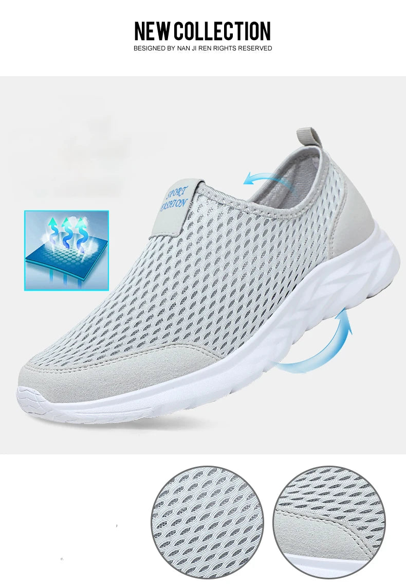 Scarpa da ginnastica uomo, casual, traspirante, morbida. Misure dal 39-48.