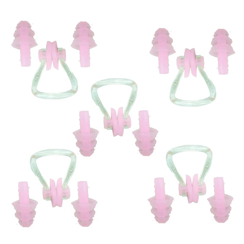 Tappi per Orecchie e Nasali in Silicone – Ideali per Nuoto e Relax. Colori a scelta.