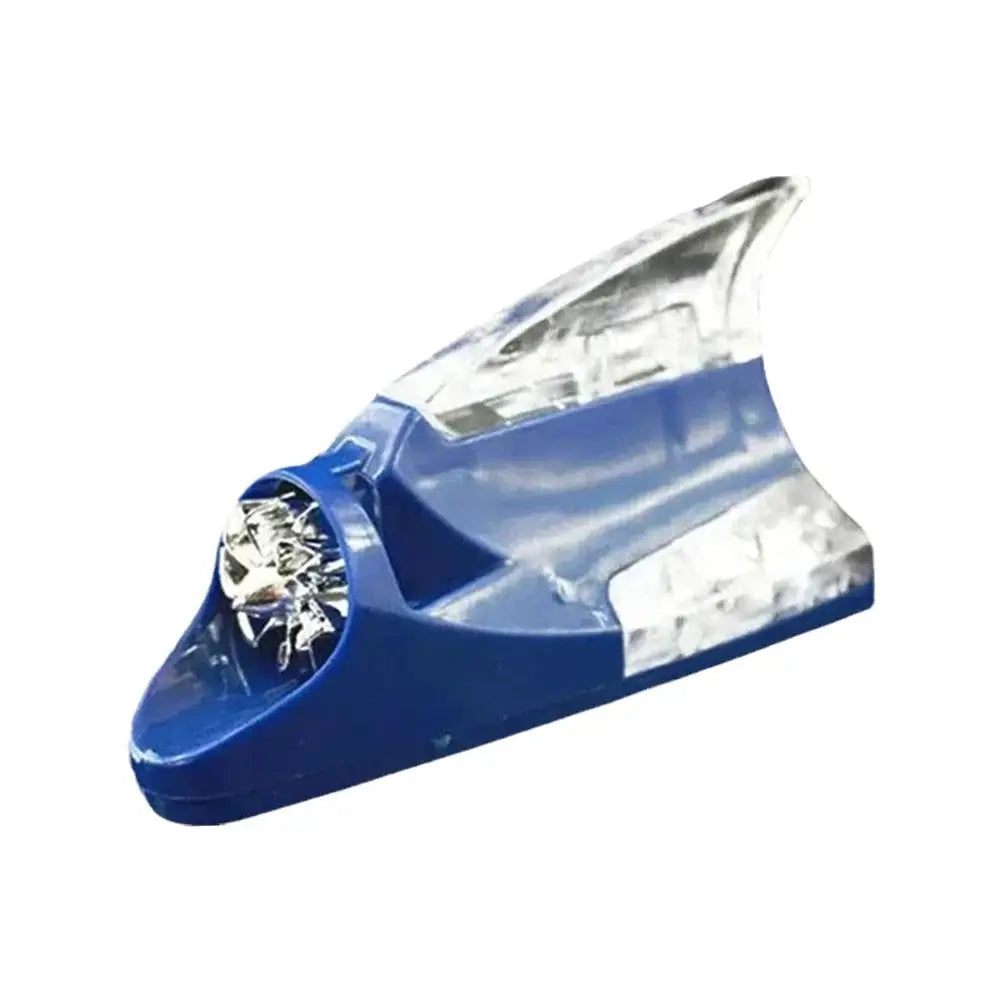 Luce LED universale a pinna di squalo alimentata a vento.