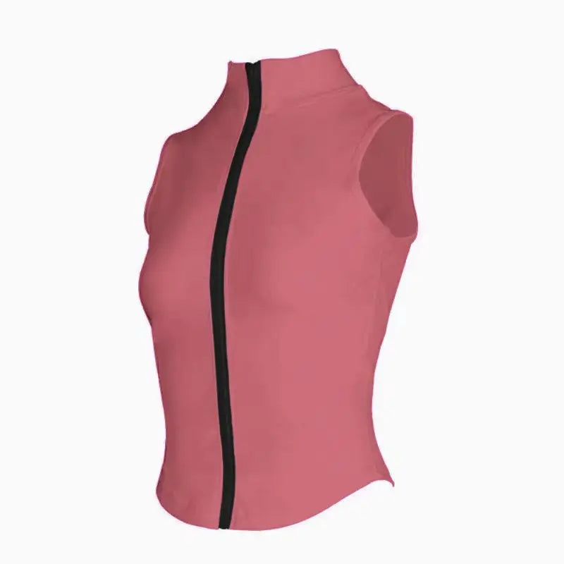 Top/T-shirt sportiva/casual, senza manica, per donna. Cinque colori e misura a scelta.