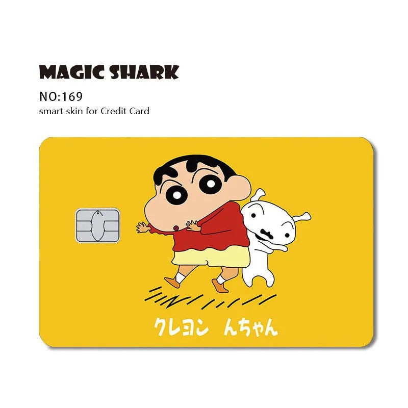 Pellicola adesiva protettiva in pvc per carta di bancomat, immagini varie.
