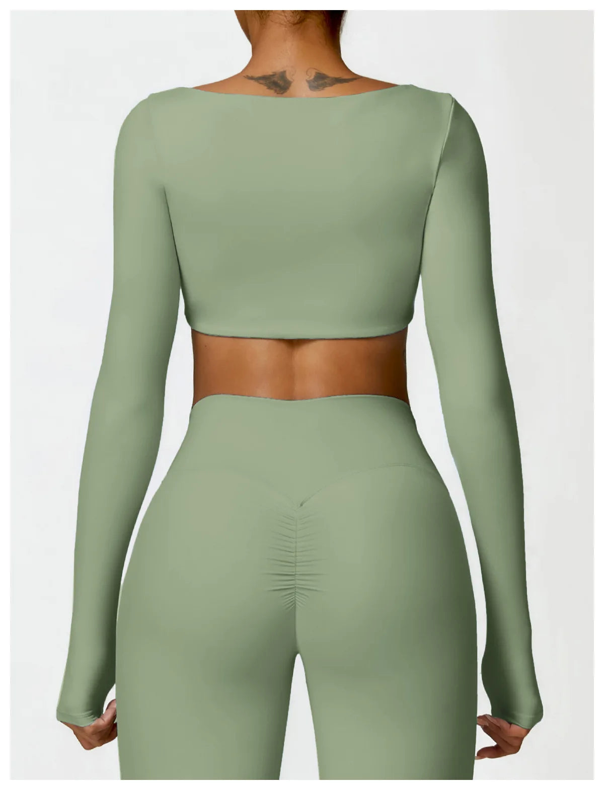 Top/T-shirt sportiva/casual, manica lunga, per donna. Misure e 6 colori a scelta.