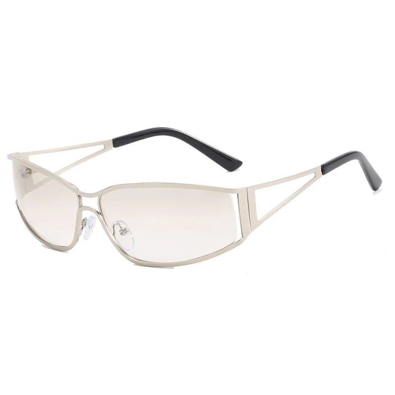 Occhiali da Sole Polarizzati Uomo Donna – Montatura in lega sfumata, Protezione UV400, Leggeri e Resistenti – Disponibili in Vari Colori.