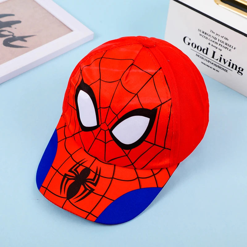 Cappello primavera/estate per bambino/a con immagini a scelta cartoni animati. Protezione a 360° in cotone traspirante.