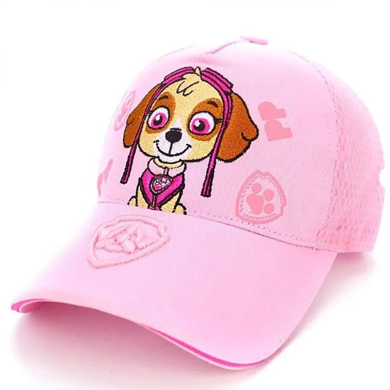 Cappello primavera/estate unisex per bambini con scelta immagini cartoni animati. Protezione a 360° in cotone traspirante.