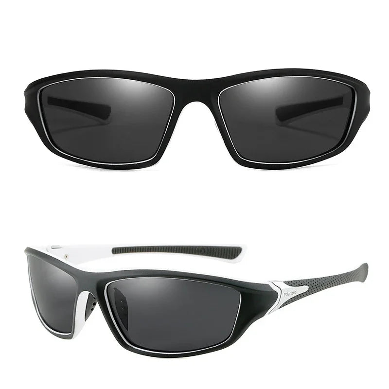 Occhiali da Sole Polarizzati Uomo Donna – Protezione UV400, Lenti Specchiate, Design Quadrato, Leggeri e Resistenti – Disponibili in Vari Colori.