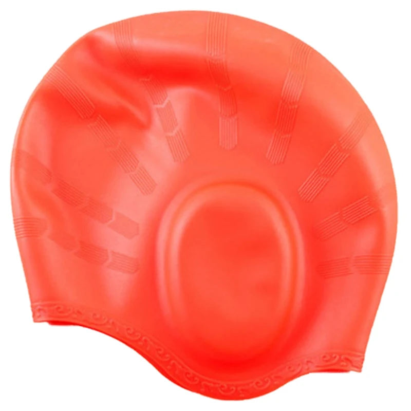 Cuffie da nuoto in silicone unisex per adulti e bambini. Impermeabili, ergonomiche per le orecchie.
