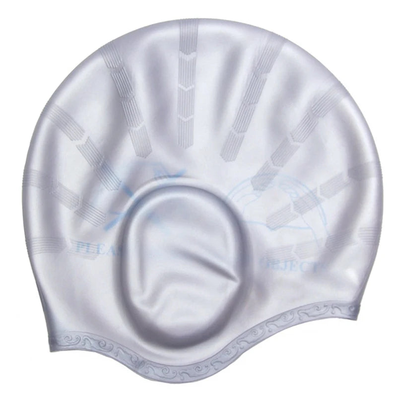 Cuffie da nuoto in silicone unisex per adulti e bambini. Impermeabili, ergonomiche per le orecchie.