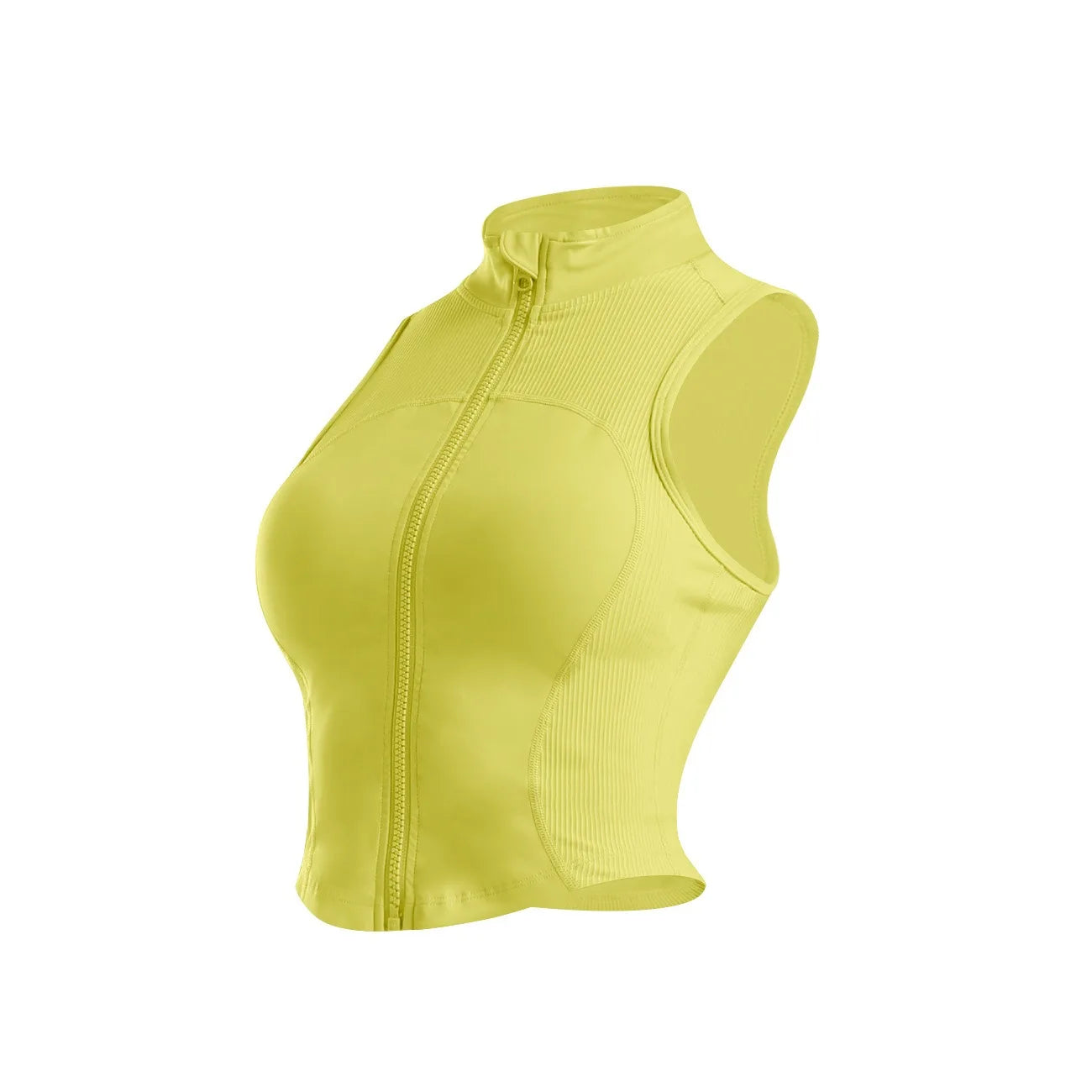 Top/T-shirt sportiva/casual, senza manica, per donna. Cinque colori e misura a scelta.