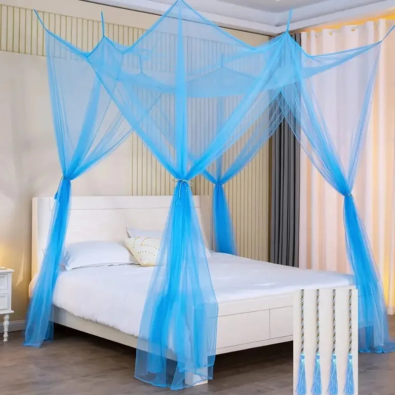 Zanzariera a Soffitto per Letto: Protezione Completa Contro le Zanzare e Insetti Vari.