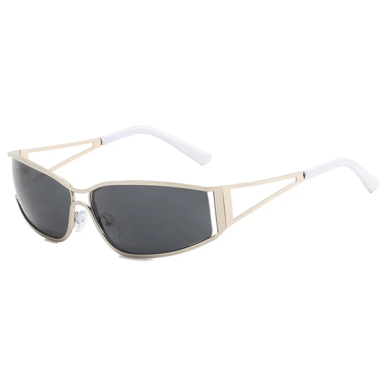 Occhiali da Sole Polarizzati Uomo Donna – Montatura in lega sfumata, Protezione UV400, Leggeri e Resistenti – Disponibili in Vari Colori.
