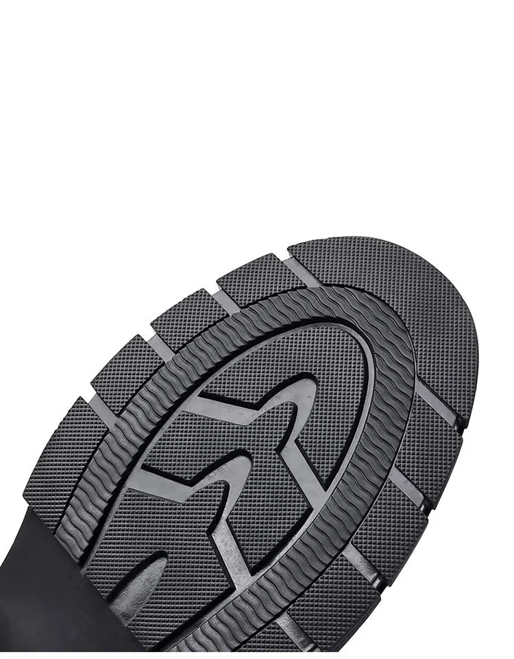 Scarpa da uomo, in pelle di alta qualità, impermeabile, traspirante, morbida e resistente.
