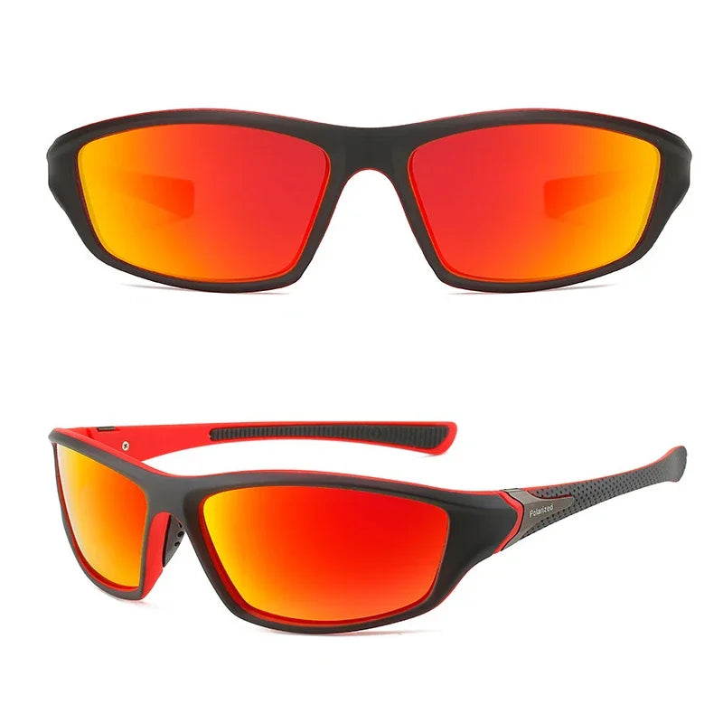 Occhiali da Sole Polarizzati Uomo Donna – Protezione UV400, Lenti Specchiate, Design Quadrato, Leggeri e Resistenti – Disponibili in Vari Colori.