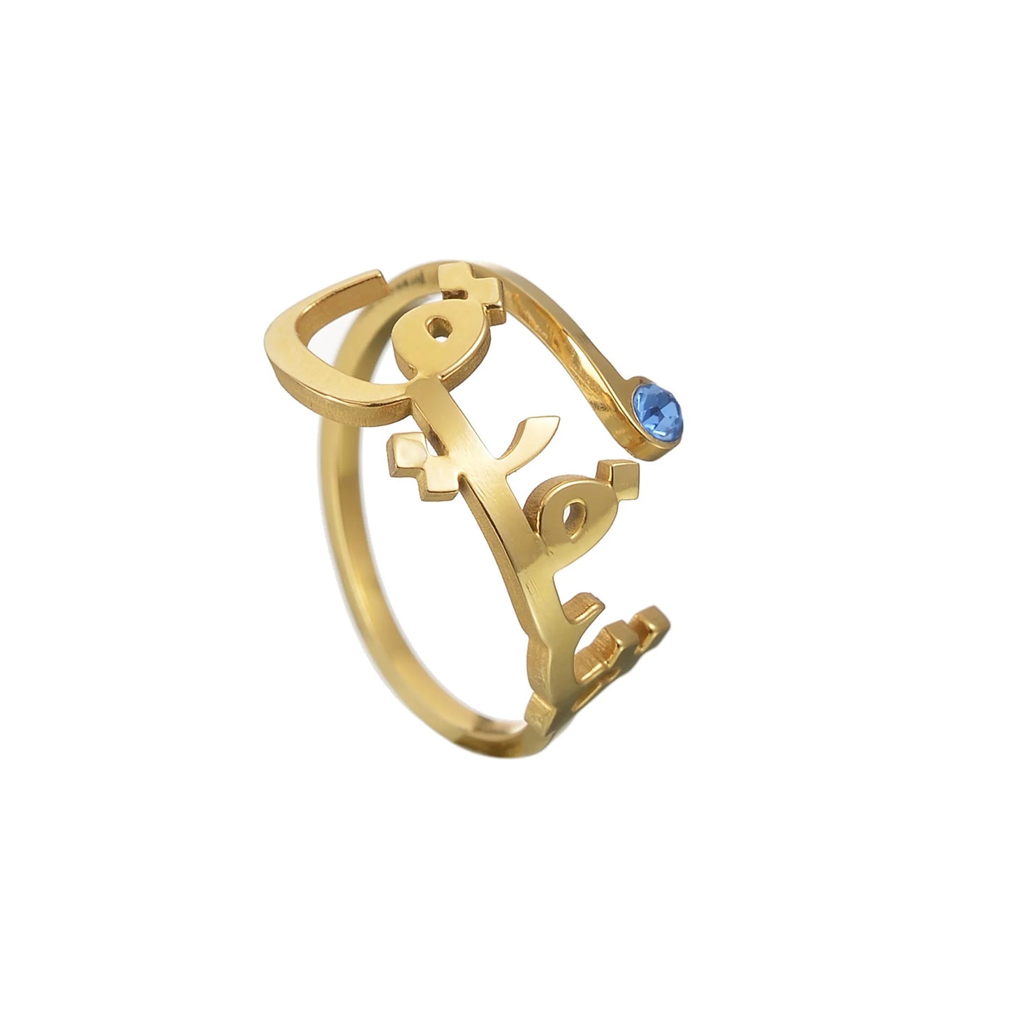 Anello Personalizzato con Nome in Arabo: Un Gioiello Unico per Te.