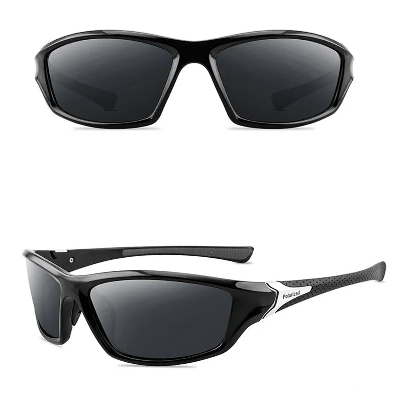 Occhiali da Sole Polarizzati Uomo Donna – Protezione UV400, Lenti Specchiate, Design Quadrato, Leggeri e Resistenti – Disponibili in Vari Colori.