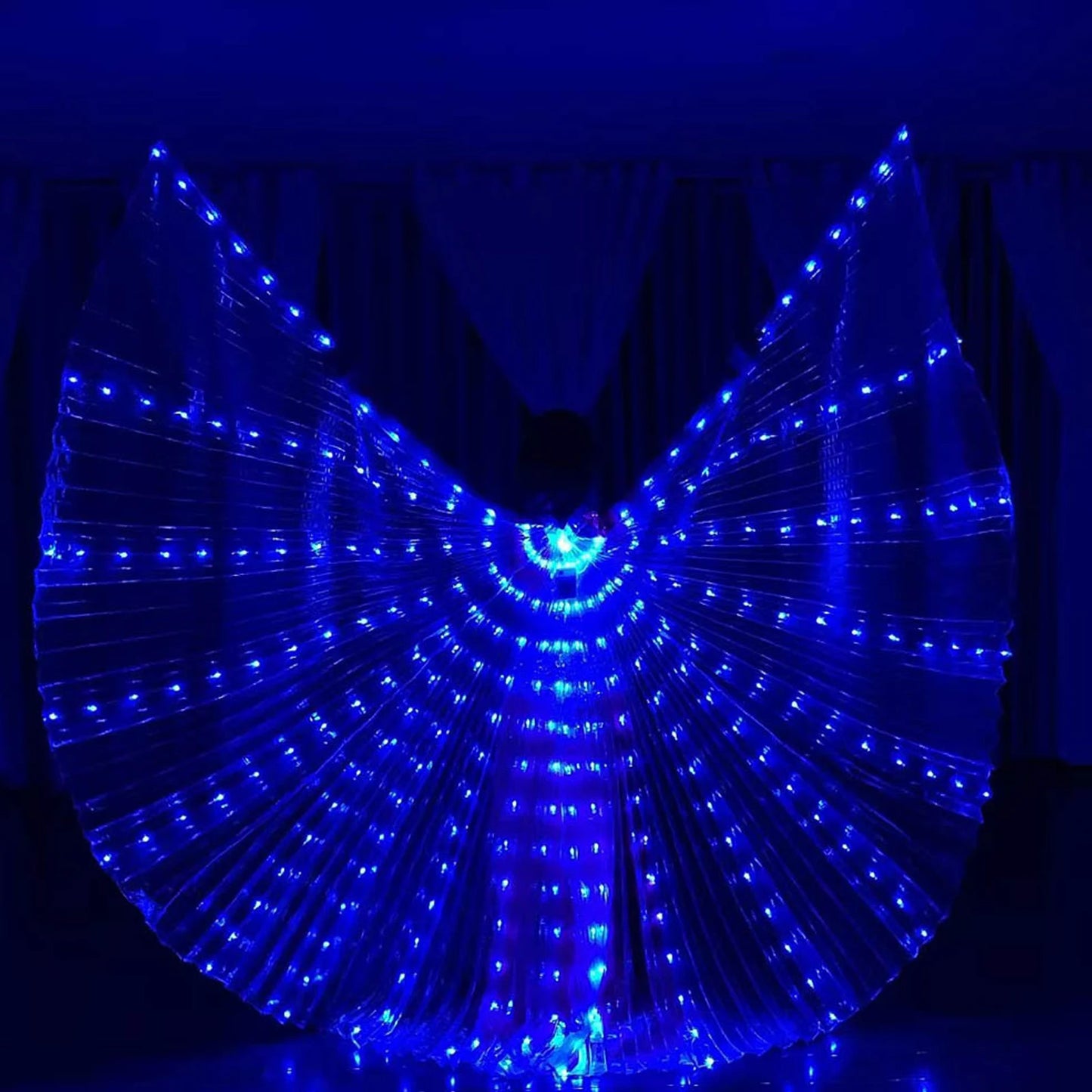 Ali di Fata a LED con Controllo Doppia Velocità. Magia Luminosa per distinguersi in occasioni importanti.