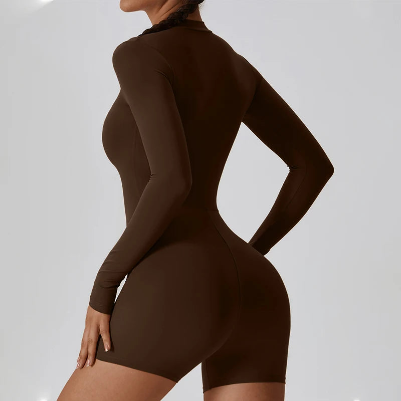 Tuta/body sportiva/casual, per donna. Manica lunga/corta, pantalone lungo/corto, colori e misure a scelta.