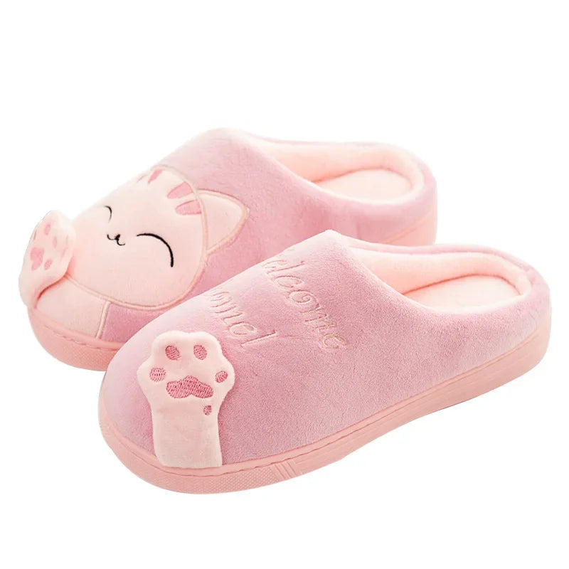 Pantofole in cotone invernali per interni. Stile, eleganza e caldo per uomo/donna.