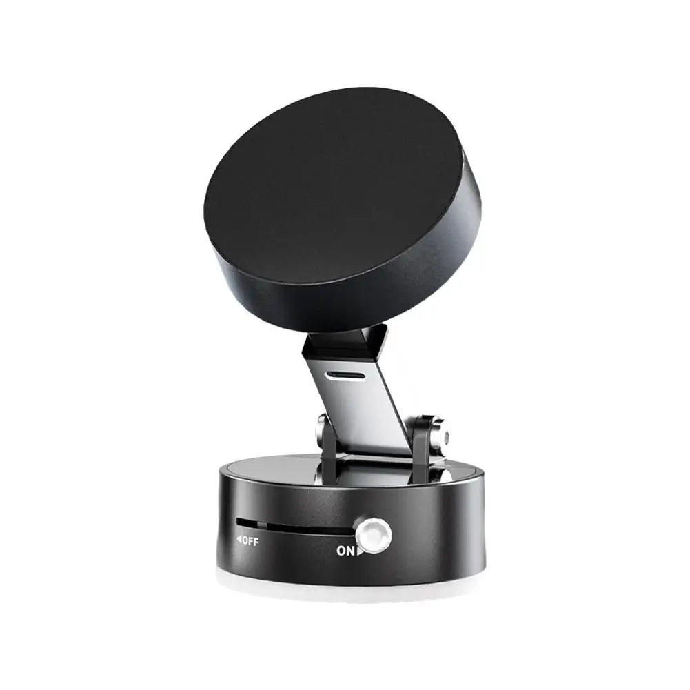 Porta cellulare per auto. Con tecnologia magnetica Intelligente ad assorbimento del vuoto, anche con ricarica wireless.