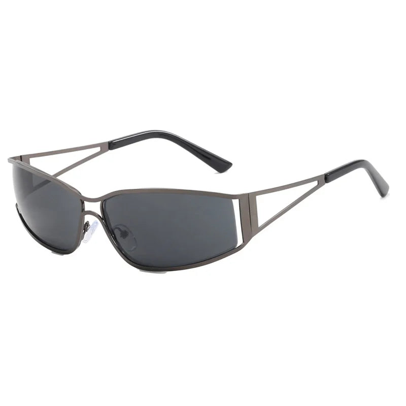 Occhiali da Sole Polarizzati Uomo Donna – Montatura in lega sfumata, Protezione UV400, Leggeri e Resistenti – Disponibili in Vari Colori.
