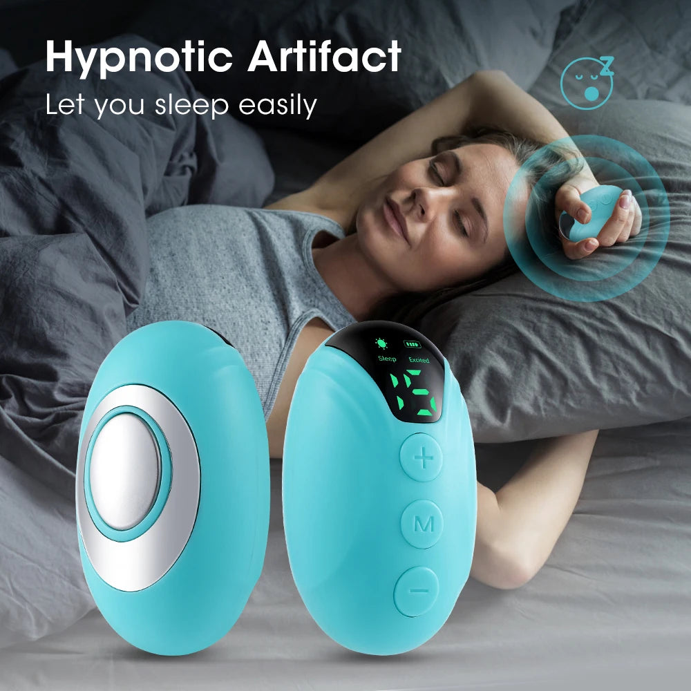 Dispositivo EMS per il Sonno – Rilassamento e Addormentamento Rapido Senza Farmaci.