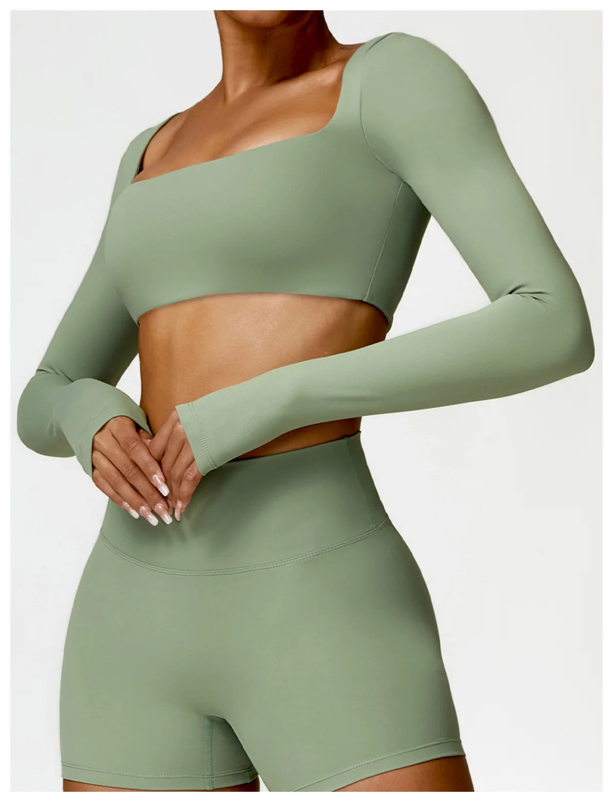 Top/T-shirt sportiva/casual, manica lunga, per donna. Misure e 6 colori a scelta.