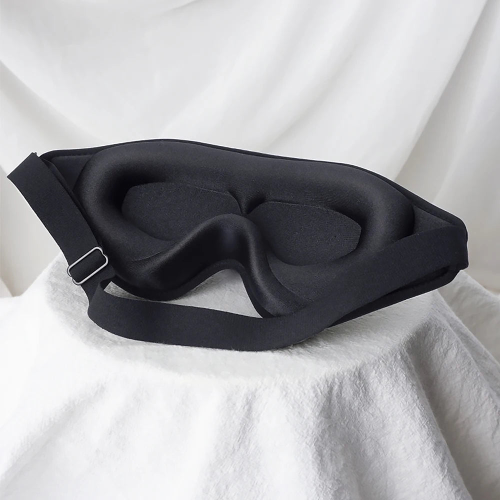 😴 Mascherina per Dormire in Memory Foam 3D – Comfort Estremo & Buio Totale.