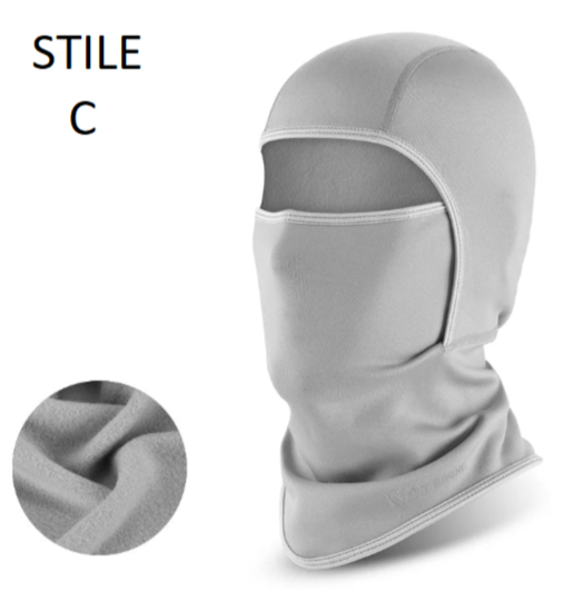 Passamontagna in poliestere unisex, 2 misure colori a scelta.