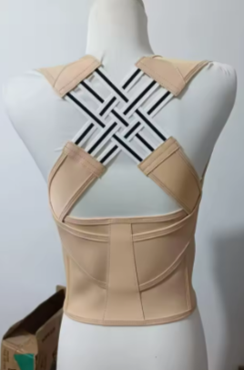 Cintura Posturale Invisibile Uomo Donna – Dispositivo Correttivo Schiena e Spalle, Fascia Anti-Gobba Traspirante e Regolabile per Postura Corretta.