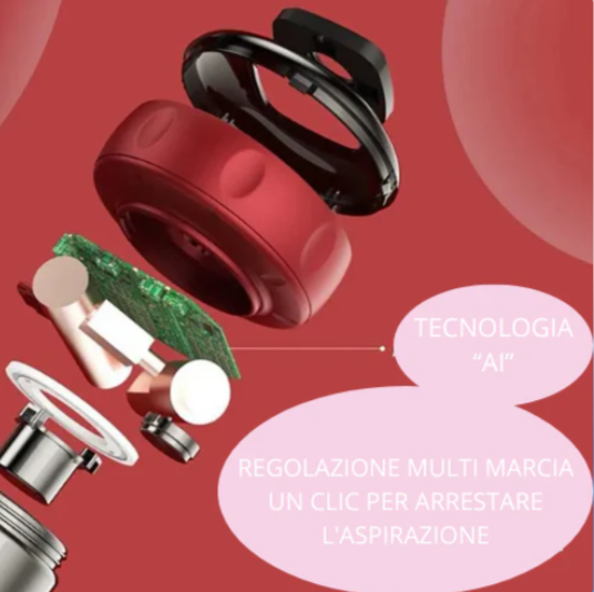 Massaggiatore 3 in 1 Venture – Coppettazione, Gua Sha e Massaggio con Riscaldamento | 12 Livelli di Aspirazione | USB Ricaricabile. Bruciatore di grasso, anticellulite.