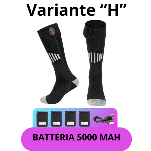 Winter Heated Socks Rechargeable Heating Socks for USB 5000mah Heated Socks Warmth Outdoor Heated Boots Snowmobile Winter Ski