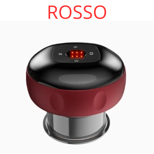 Body Scraping Massage Smart Electric Vacuum Cupping Heating Suction Cup Device Back Neck Arm Massger