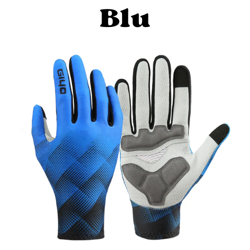 Giyo Winter Thermal Cycling Gloves Touch Screen Men Women MTB Bike Long Gloves 5-20℃ Autumn Sports Warm Mittens Non-slip