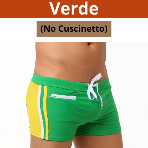 Mens Swimwear With Push-Up Swimming Trunks Boxer With Pocket Hi-Q Sexy Men Breathable Swim Suit Speed Beach Shorts sunga