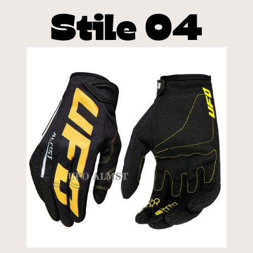 UFO Almst Off-road Motorcycle Gloves Mens Women Mountain Bike Gloves BMX ATV UTV Guantes Soft Breathable Motocross Racing Gloves