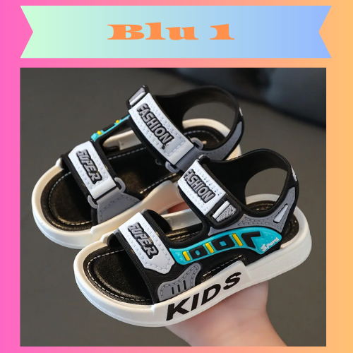 Breathable Sport Sandals Summer Sandals for Boys Casual Beach Shoe Comfortable Soft Sole Kids Shoes Fashion Non-slip Sandalias