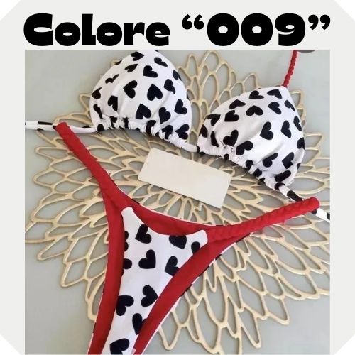 New Women's Bikini Split Print Swimwear Fashion G-string Beach Holiday