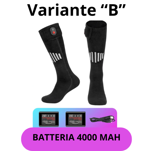 Winter Heated Socks Rechargeable Heating Socks for USB 5000mah Heated Socks Warmth Outdoor Heated Boots Snowmobile Winter Ski