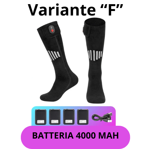 Winter Heated Socks Rechargeable Heating Socks for USB 5000mah Heated Socks Warmth Outdoor Heated Boots Snowmobile Winter Ski