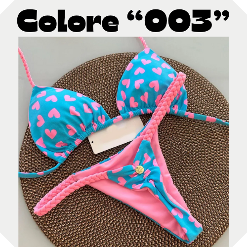 New Women's Bikini Split Print Swimwear Fashion G-string Beach Holiday