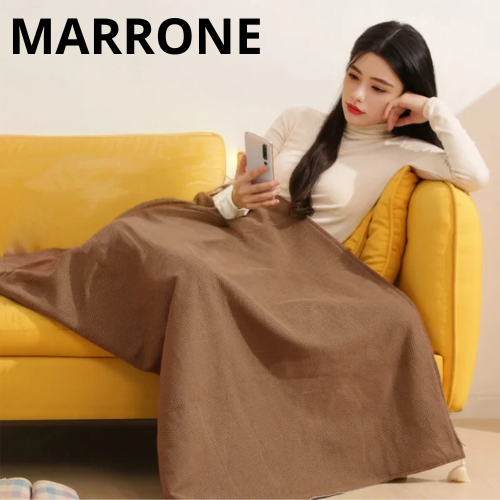 Office USB Electric Heated Blanket 3 Heating Levels Fleece Heated Mat Wearable Body Warmer Blanket Household ,Machine Washable