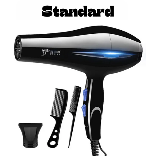 Hair Dryer 2200W Professional Powerful Hair Dryer Fast Heating Hot And Cold Adjustment Ionic Air Blow Dryer with Air Collecting