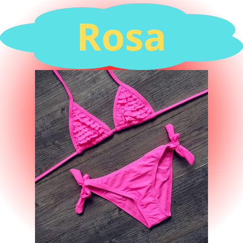 Costume Da Bagno “Bichini” da Bambina. Design Moderno, in 4 Colorazioni, Comodo, Traspirante.