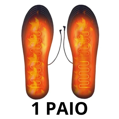 1-10Pair USB Heated Shoe Insoles Electric Foot Warming Pad Feet Warmer Sock Pad Mat Winter Outdoor Sports Heating Insole Warm