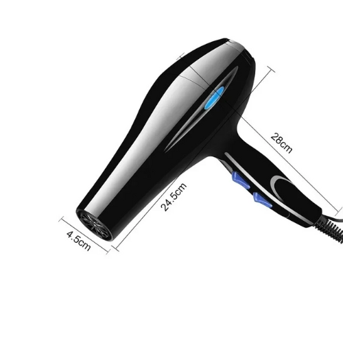 Hair Dryer 2200W Professional Powerful Hair Dryer Fast Heating Hot And Cold Adjustment Ionic Air Blow Dryer with Air Collecting